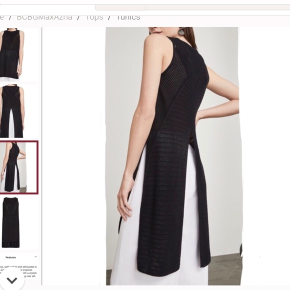 BCBGMaxAzria Tops - ❤️NEW❤️ BCBGMAXAZRIA Sleeveless Top/Tunic Jocelyn